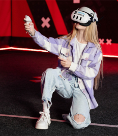 Одиночные, виртуальные игры в клубе виртуальной реальности со скидкой 50%