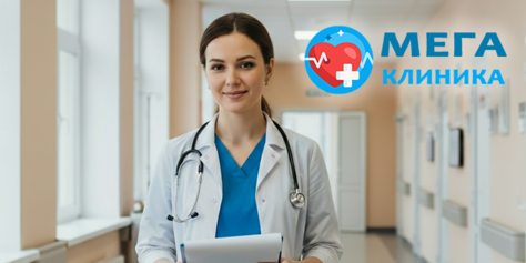 Приём врачей, УЗИ, обследования и оформление справок в медицинском центре «Мегаклиника» со скидкой до 50%!